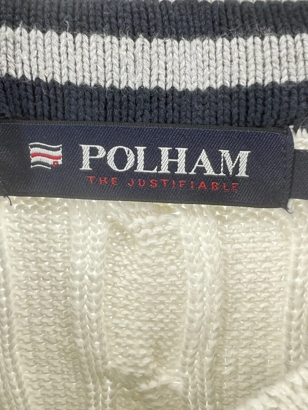 Polham Men's Sweater Vest Size L (1-20)